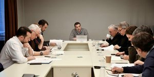 Σύσκεψη στελεχών του ΣΥΡΙΖΑ υπό τον Τσίπρα