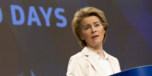 Η Πρόεδρος της Κομισιόν Ούρσουλα Φον Ντερ Λάιεν