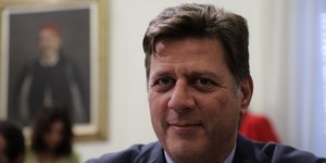 Ο Μιλτιάδης Βαρβιτσιώτης στο Υπουργείο Εξωτερικών