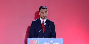 O Αλέξης Χαρίτσης σε ομιλία του ΣΥΡΙΖΑ