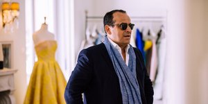 Ο Βασίλης Ζούλιας στο ατελιέ του