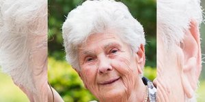 Η 90χρονη Suzanne Hoyaerts 