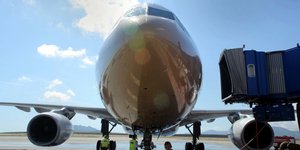 πτήσεις εσωτερικού / εικόνα από αεροσκάφος στο Ελ Βενιζέλος