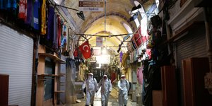 Προληπτικές απολυμάνσεις στην Τουρκία