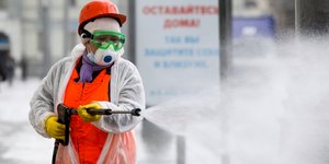 Προληπτικές απολυμάνσεις στη Ρωσία 