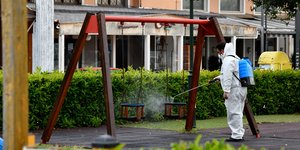 Απολύμανση σε κούνιες