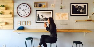 Καφέ, γυναίκα