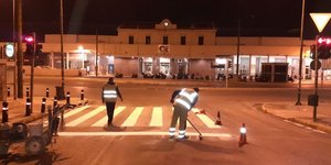 Λίφτινγκ στις διαβάσεις πεζών στο Δήμο Αθηναίων