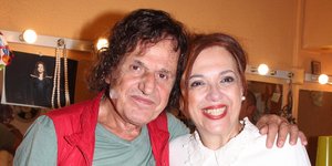 Ελένη Ράντου και Βασίλης Παπακωνσταντίνου σε δημόσια εμφάνιση