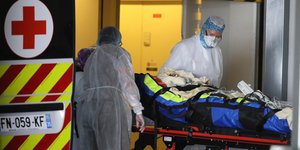 Φορείο στη Γαλλία με ασθενή με κορωνοϊό