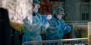 Νοσηλευτικό προσωπικό σε νοσοκομείο της Γερμανίας