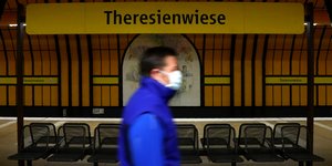 Γερμανός σε σταθμό τρένου