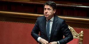 O Ιταλός πρωθυπουργός Τζουζέπε Κόντε