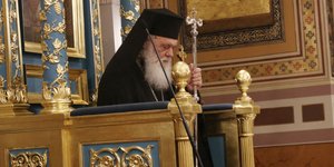 Ο Ιερώνυμος στην εκκλησία
