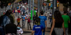 Παιδιά ξανά στους δρόμους της Ισπανίας