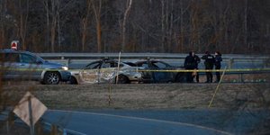 Εικόνες από το σημείο της τραγωδίας στον Καναδά