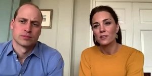 H Κέιτ Μίντλετον και ο πρίγκιπας Γουίλιαμ σε τηλεδιάσκεψη