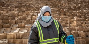 Απολύμανση στις πυραμίδες της Αιγύπτου