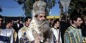 κορωνοϊός Μητροπολίτης Σεραφείμ