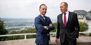 Οι ΥΠΕΞ Ρωσίας και Γερμανίας