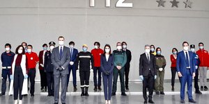 H βασίλισσα Λετίθια και ο βασιλιάς Φελίπε