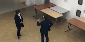 Μακρόν στο νοσοκομείο διαπληκτίζεται με νοσοκόμα