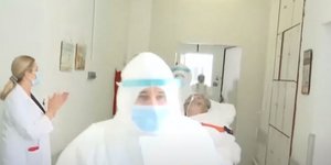 79χρονος κέρδισε τη μάχη με τον κορωνοϊό στη Θεσσαλονίκη