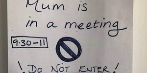 Χειρόγραφο μήνυμα μητέρας 