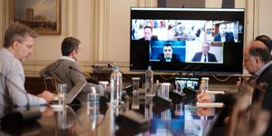 Τηλεδιάσκεψη για το πρόγραμμα «Βοήθεια στο Σπίτι»