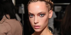 Μοντέλο στο backstage