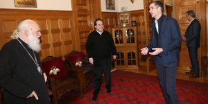 Συνάντηση Μπακογιάννη-Ιερώνυμου