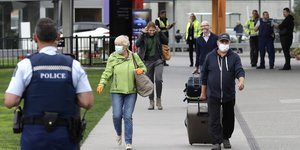 Τουρίστες στη Νέα Ζηλανδία