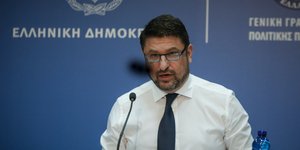 Ο υφυπουργός Πολιτικής Προστασίας Νίκος Χαρδαλιάς