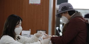 Μέτρα προστασίας από τον κορωνοϊό στη Νότια Κορέα