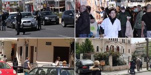 Κόσμος σε εκκλησίες, σούπερ μάρκετ και λαϊκές αγορές