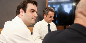 Πιερρακάκης με Μητσοτάκη