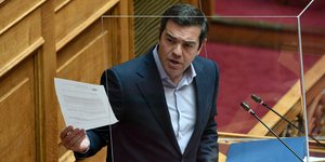 Ο πρόεδρος του ΣΥΡΙΖΑ, Αλέξης Τσίπρας