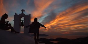 γυναίκες ηλιοβασίλεμα