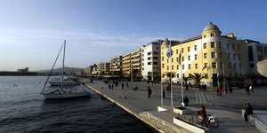 Η παραλία του Βόλου