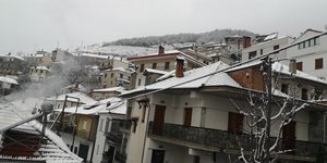 χιόνια Ελασσόνα