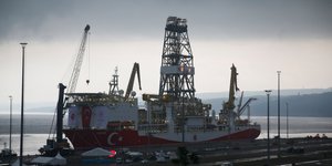 Το τουρκικό γεωτρύπανο «Γιαβούζ»