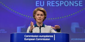 Η πρόεδρος της Κομισιόν, Ούρσουλα φον ντερ Λάιεν