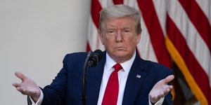 Ο Ντόναλντ Τραμπ σε ομιλία του στις ΗΠΑ