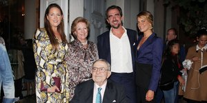 Η τέως βασιλική οικογένεια της Ελλάδας