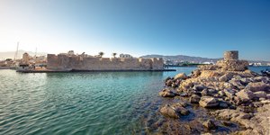 Αποψη από το λιμάνι στην Ιεράπετρα