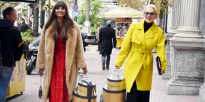 H Ηλιάνα Παπαγεωργίου και η Έλενα Χριστοπούλου