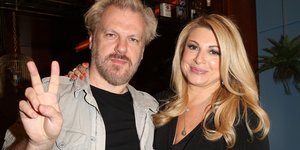 Η Χριστίνα Πολίτη με τον Κώστα Σπυρόπουλο