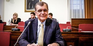 Ο Δημήτρης Κρεμαστινός στη Βουλή