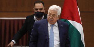 Ο ηγέτης της Παλαιστίνης Μαχμούντ Αμπάς