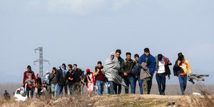 μετανάστες στα ελληνοτουρκικά σύνορα